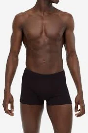 Moda Męska - Krótkie bawełniane bokserki 5-pak Czarny - Size: M - H&M