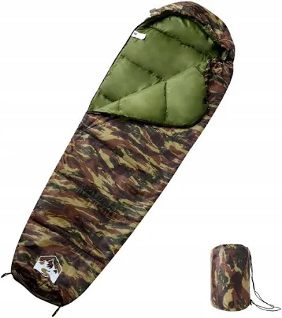 Śpiwór typu mumia dla dorosłych