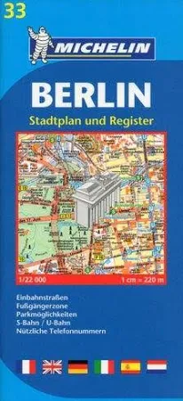 Berlin - Michelin City Plan 33