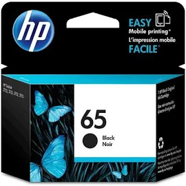 HP N9K02AA, 65 Black Ink Cartridge
