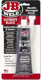 J-B Weld Ultimate Black RTV 100% Silicone Gasket Maker & Sealant