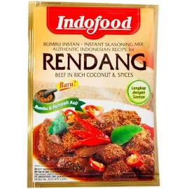 Shop for Indofood Rendang - Beef in Chili & Coconut Seasoning at Ubuy Poland. Discover the authentic Indonesian spicy red meat dish originating from