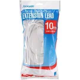 Jackson Extension Lead 10m - White