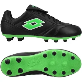 Lotto Stadio 200 Iii Fg - Czarny/spring Green - Trawa (Fg)