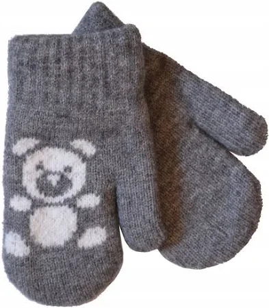Rękawiczki ciepłe dziecięce jednopalczaste 2-4 lat