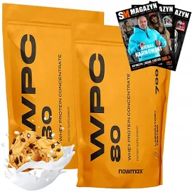 nowmax Wpc 80 1400 G Whey Protein Białko Serwatka