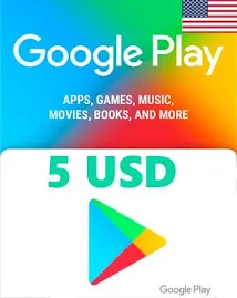 Google Play 5 USD