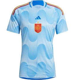Adidas Spain 22/23 Koszulka Z Krótkim Rękawem Away Niebieski L
