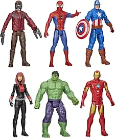 Hasbro Marvel Avengers Titan Hero Series Action Figures - Pack of 6