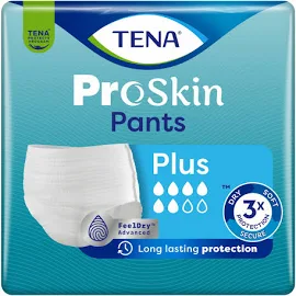 TENA ProSkin Pants Plus Majtki chłonne L 10 sztuk