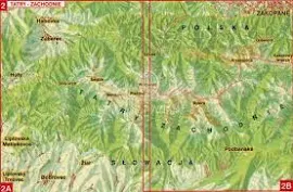 Mapa Turystyczna Tatry Polskie I Słowackie 2W1 Wit