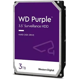 Western Digital Dysk Purple 3TB 3.5 cala WD33PURZ