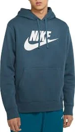 Nike – Club – Niebieska bluza z kapturem-Niebieski