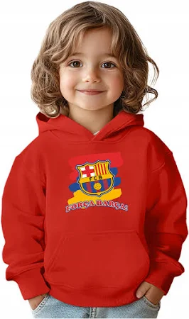 Bluza Dziecięca Barcelona Fc Klub Piłkarski Chłopięca Dziewczęca