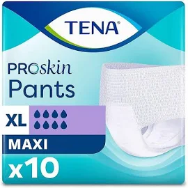 Majtki chłonne Tena Proskin Maxi XL 10 szt.