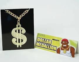 Medalion Dolar na łańcuch