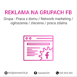 Grupa Facebook - Praca z domu / Network marketing / ogłoszenia / zlecenia / praca zdalna