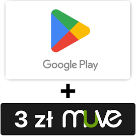 Karta Google Play 20 zł Kod podarunkowy