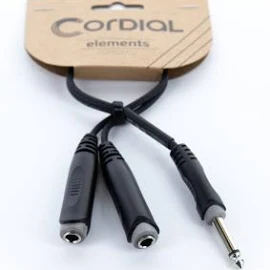 Cordial EY 0.3 PGG Y-Adapter Cable 0,3 m -