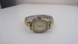 1960's Used Turnex Ladies Gold Vintage Watch