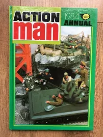 Action Man 1984 Annual By Ipc - Hardback - 1983 - £3.25 Uk Post