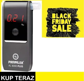 BLACK WEEK Alkomat AL-8000 plus marki Promiler