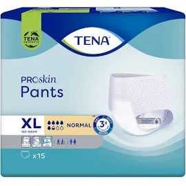 TENA PANTS PROSKIN Normal XL Majtki Chłonne 15 sztuk