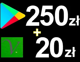 Karta Google Play 250 zł Kod Prepaid Klucz Android