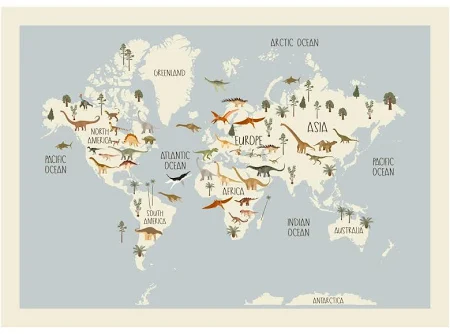 Mapa Świata Plakat (30x40 cm) - Poster Store