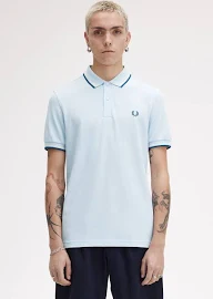 Fred Perry - Mężczyzna Koszulki Niebieski 2XL Clear T-shirty I Polosy - Blue