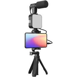 Przenośny sprzęt do produkcji wideo Vlogging Kit do lustrzanka Smartphone Youtube fotografia ze