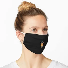 Travelling Ryan Face Mask | Redbubble Line Friends
