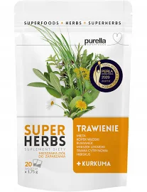 Mieszanka ziół Trawienie Purella Superfoods