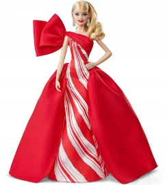 Barbie Kolekcjonerska świąteczna lalka (FXF01)