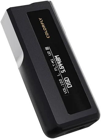 COLORFLY CDA-M2 Dual CS43198 Portable USB DAC/AMP Decoder Headphone Amplifier M2 Black