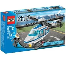 LEGO City Police Helicopter (7741) 100% Complete