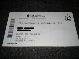 Bilet Legia Warszawa Jagiellonia 22.02.2020