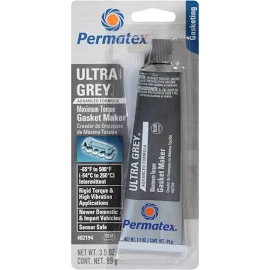 Permatex Ultra Grey Rigid High-Torque RTV Silicone Gasket Maker 82194 3.5oz 99g