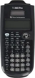 Texas Instruments TI-36X Pro kalkulator naukowy, czarny