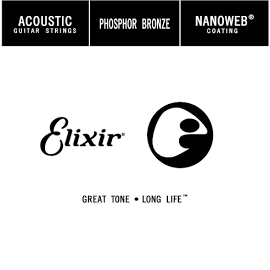 Elixir .026w NanoWeb Phosphor Bronze