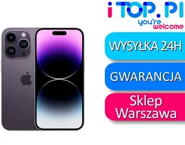 iPhone 14 Pro 128gb Fioletowy Sklep Warszawa Gwarancja 12 miesięcy