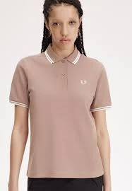 Fred Perry - Twin Tipped Dark Pink - Polo