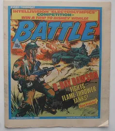 Battle Action Ipc Uk Comic 26.02.83