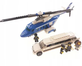 LEGO City 3222 Helicopter And Limousine