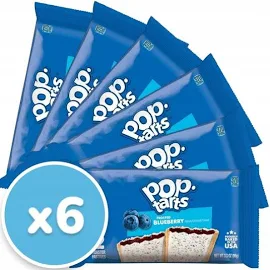 Pop Tarts Frosted Blueberry 96g - Zestaw x6 USA