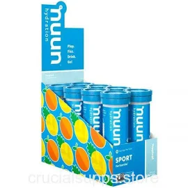 Nuun Sport Hydration - Fruit Punch / 8 x 10 count tubes