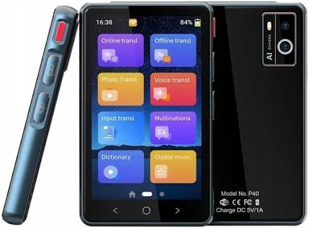 Wersja WiFi P40 Tłumacz 138 Tłumaczeń głosowych 19 Dokładnych Tłumaczeń offline 57 Tłumaczeń zdjęć 138 Tłumaczeń symultanicznych