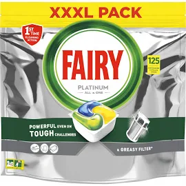 Fairy Platinum All In One kapsułki do zmywarki 125