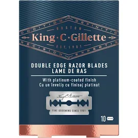 King C. Gillette Double Edge 10 pcs