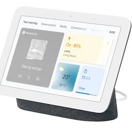 Google Nest Hub (2. generacji) Inteligentny wyświetlacz - Czarny Węgiel